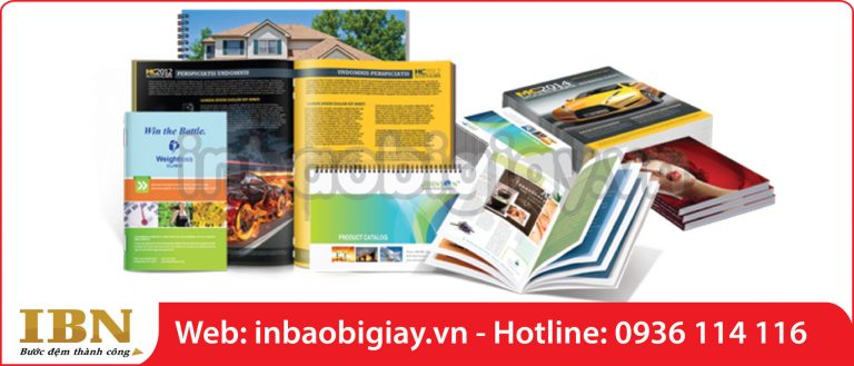 in catalogue số lượng ít
